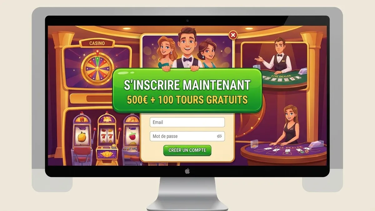 Inscription avec bonus
